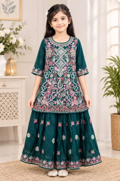 Kids' five-year-old party dress