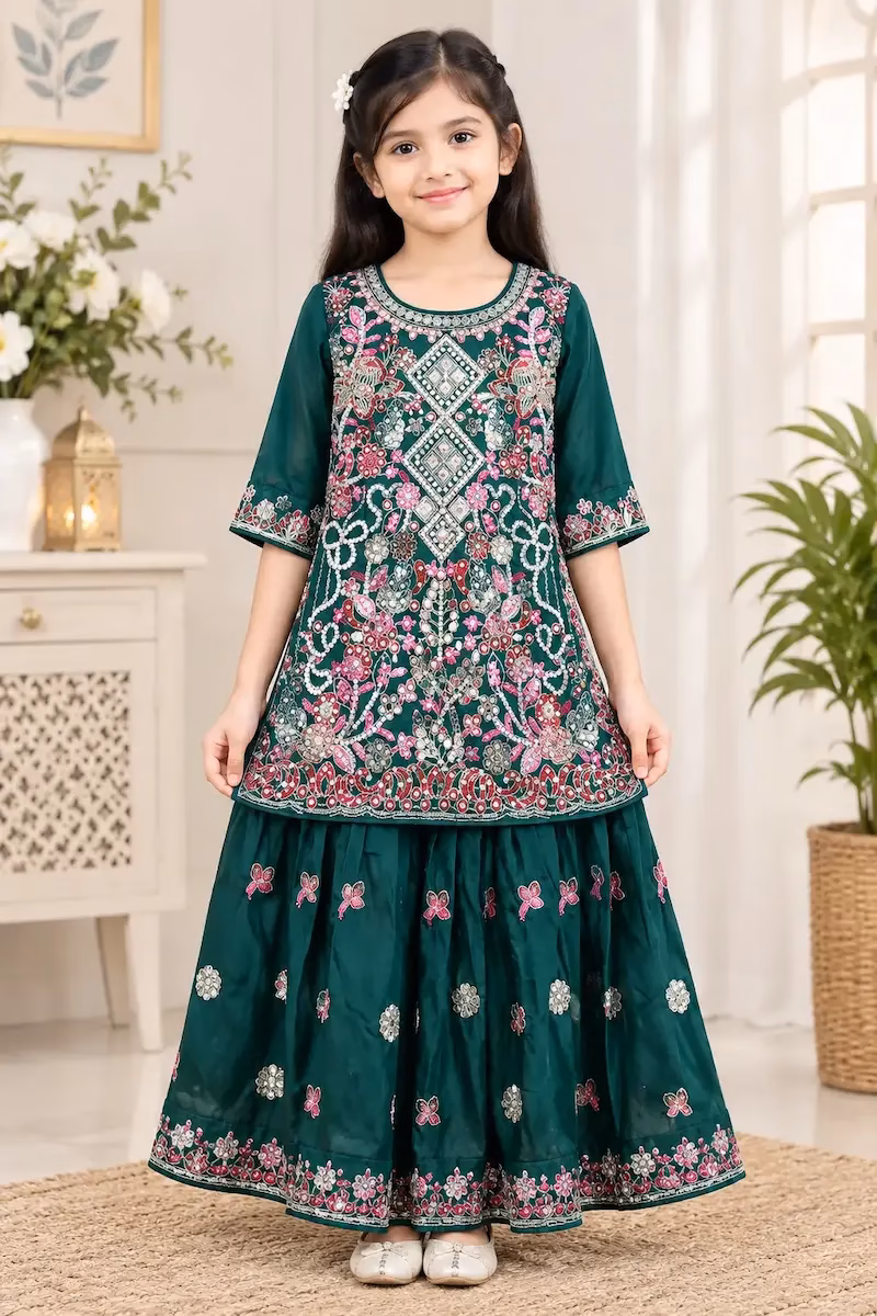 Kids' five-year-old party dress