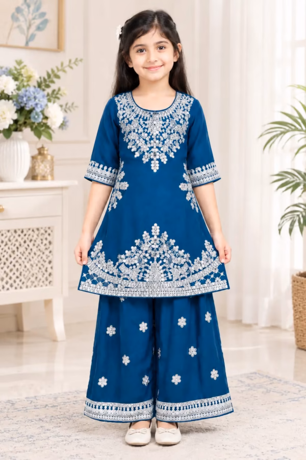 Sharara party dress for kids