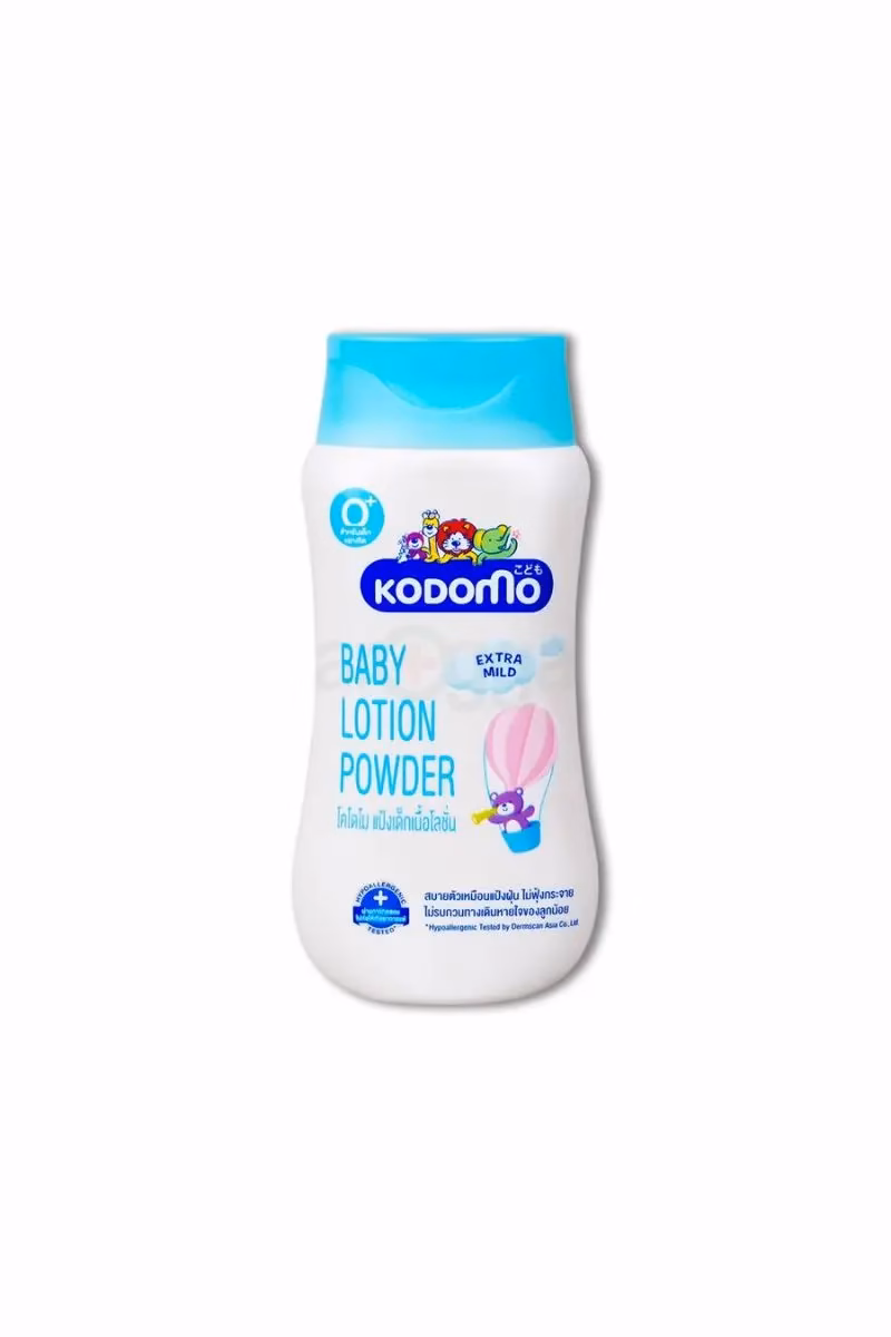 kodomo baby lotion powder